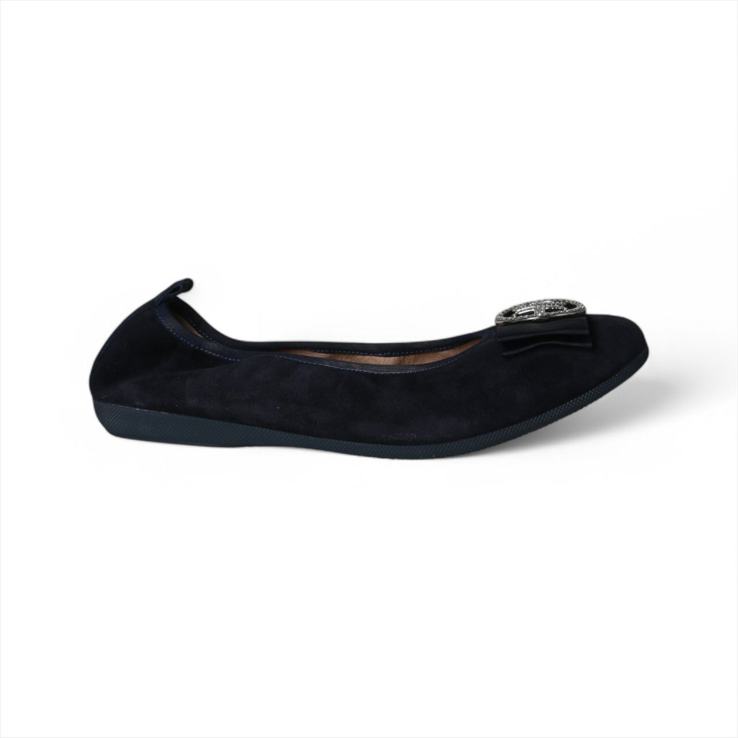 LA BALLERINA CAMOSCIO BLU LOUISA ARGENTO - LG3 UVP 149,90
