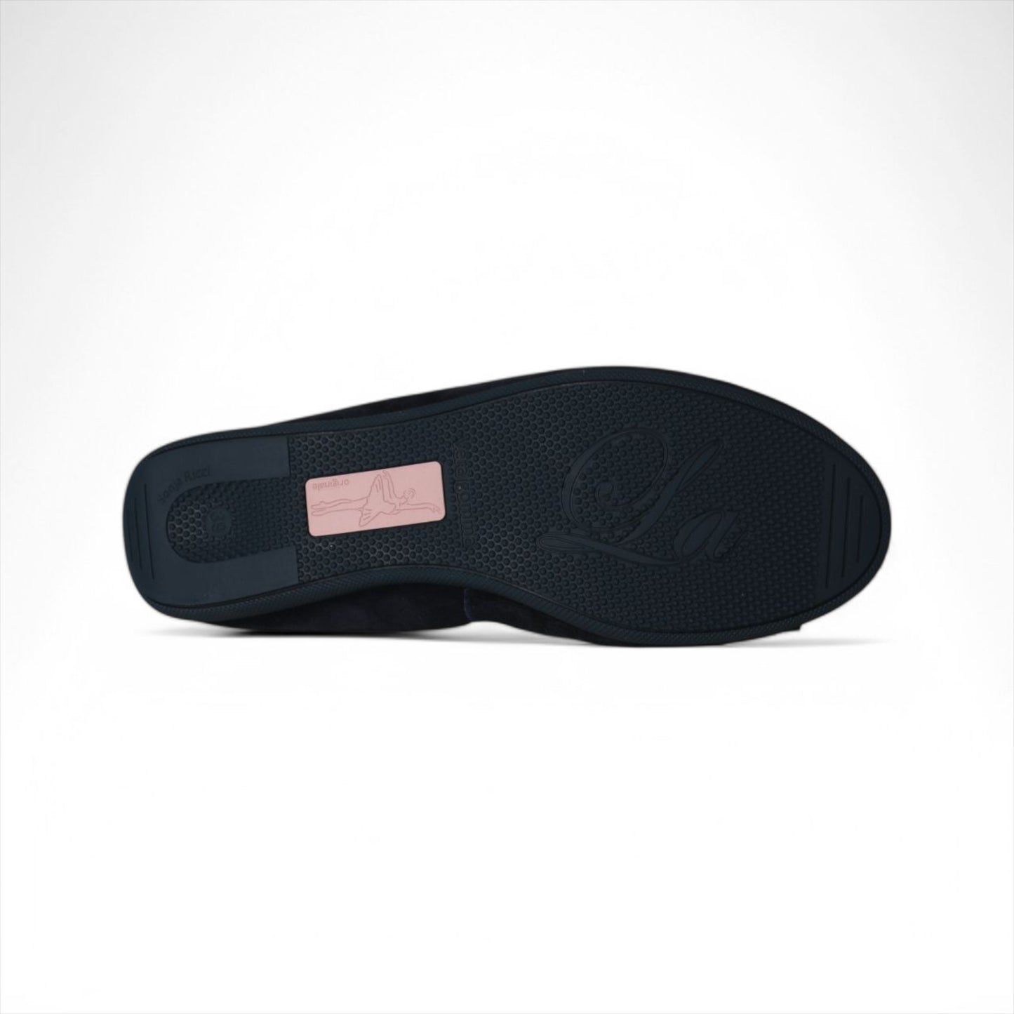 LA BALLERINA CAMOSCIO BLU LOUISA ARGENTO - LG3 UVP 149,90