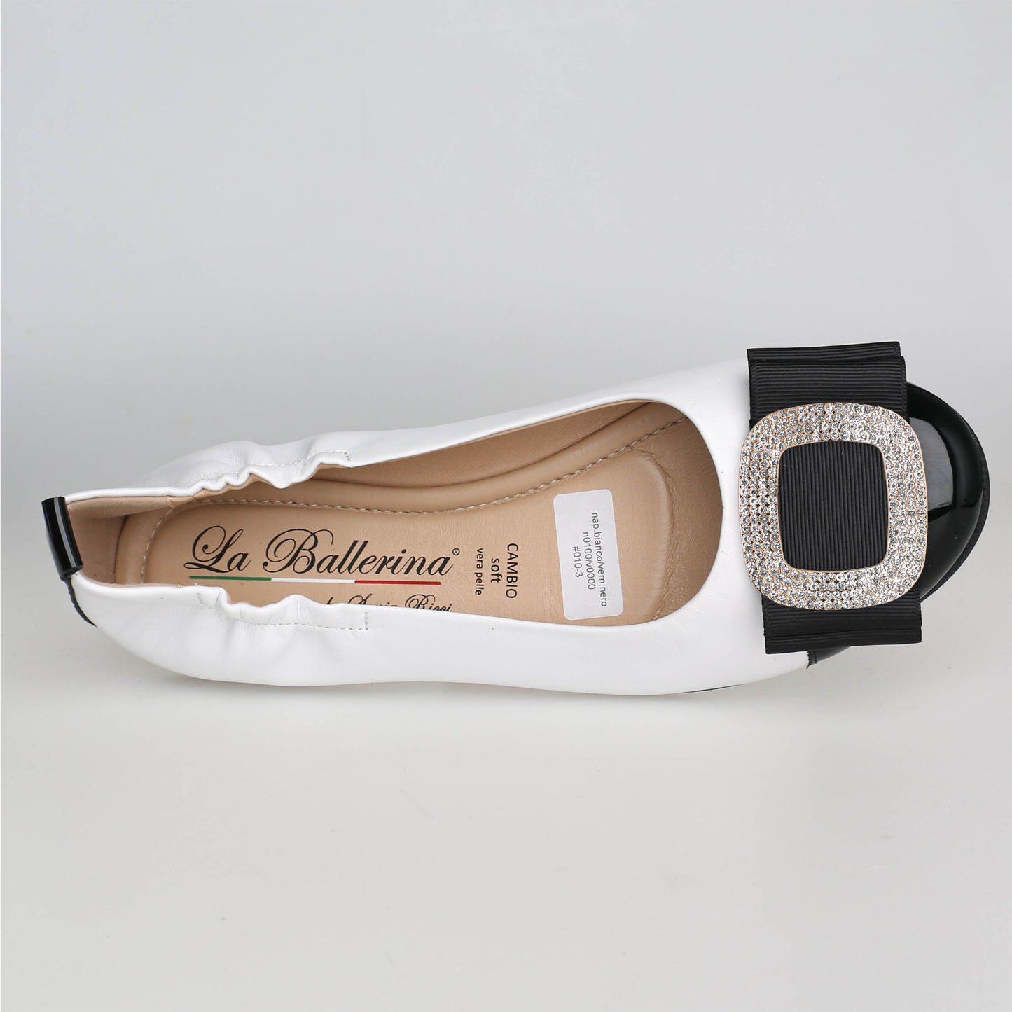NAPPA BIANCO / VERNICE NERO DALIDA ORO & LINDA ORO