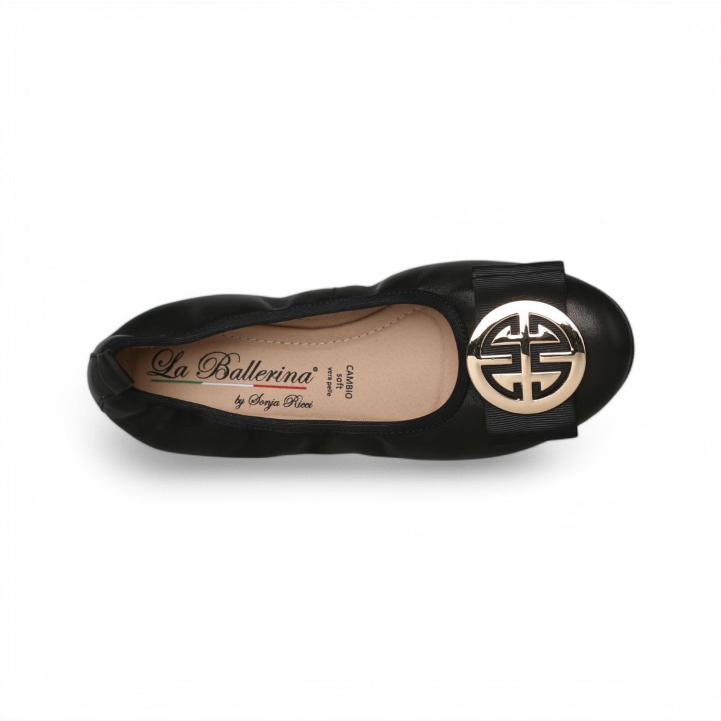 LA BALLERINA NAPPA NERO LUISA ORO - LG2 UVP 149,90